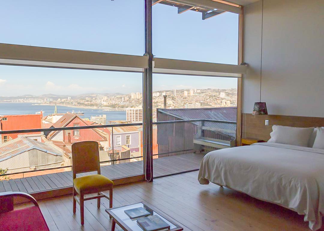 The view from Augusta Hotel