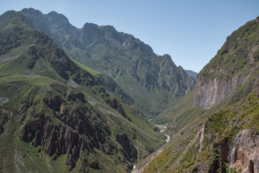Stunning views of the Colca Canyon Peru