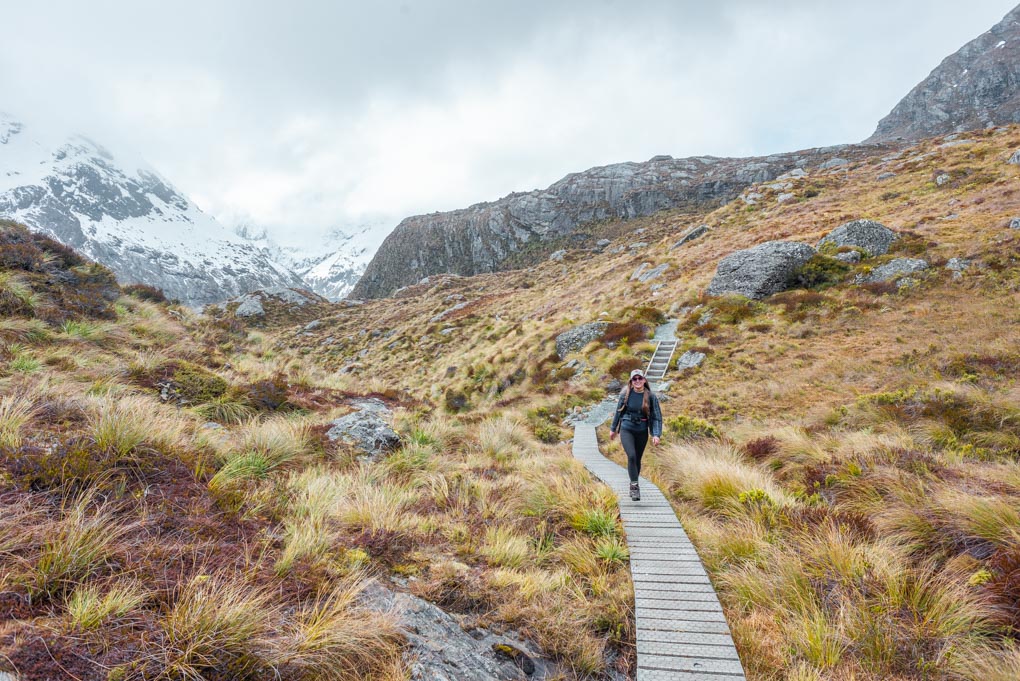 Routeburn Track in winter