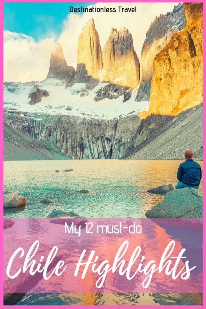 Chile Highlights Pin 