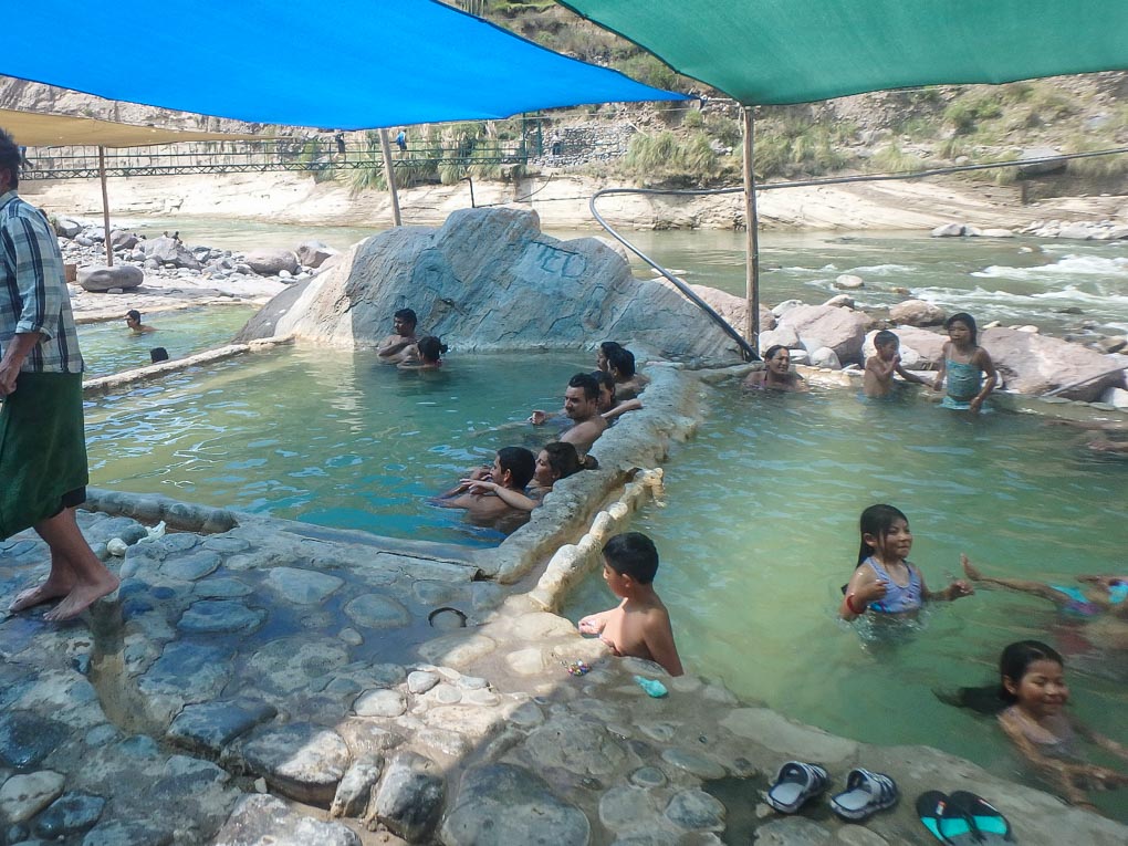 The Colca Canyon Hot Springs visited on almost all tours