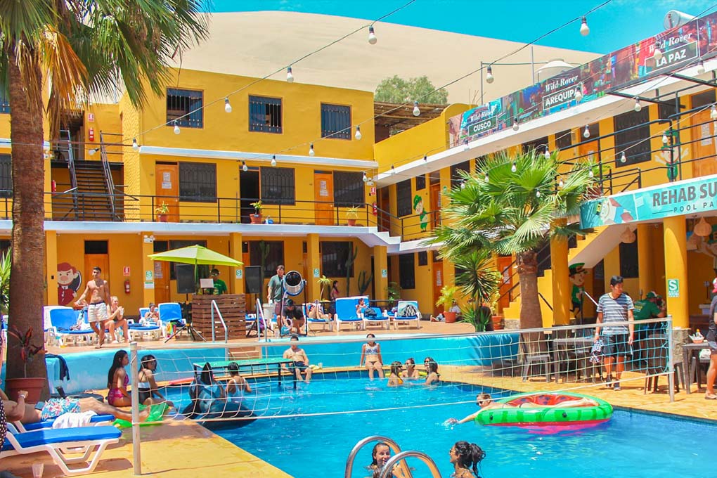 Wild Rover Hostel Huacachina, Peru