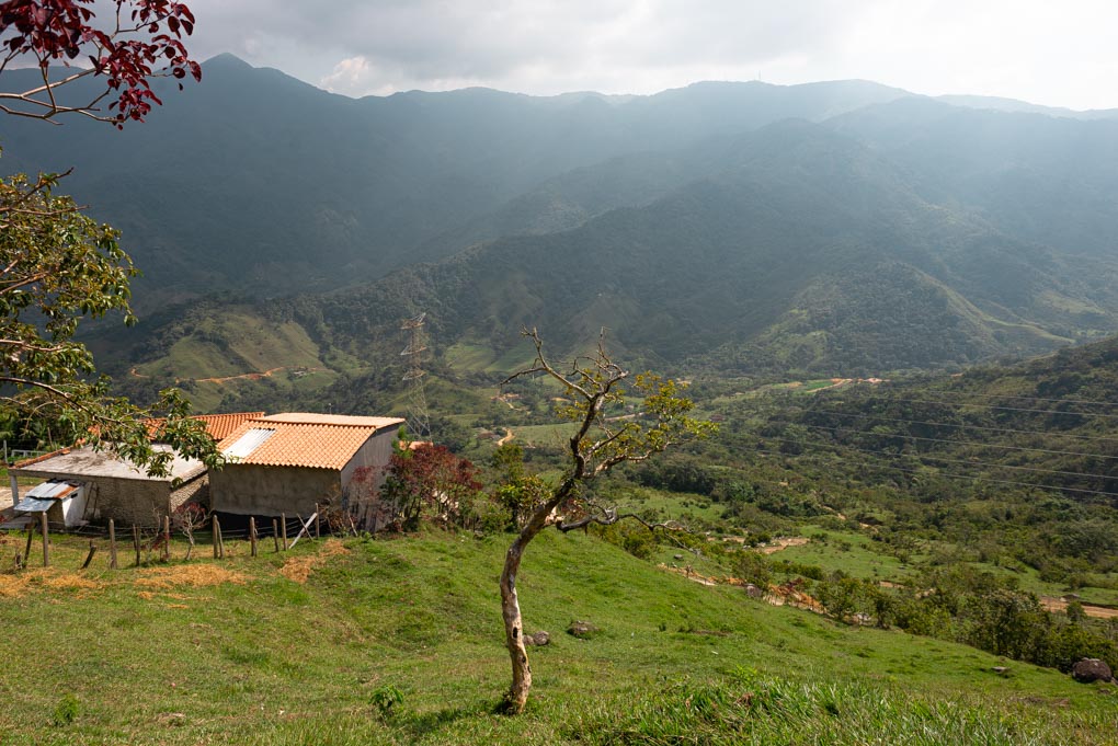 The views on the way to San Rafael from Guatapé