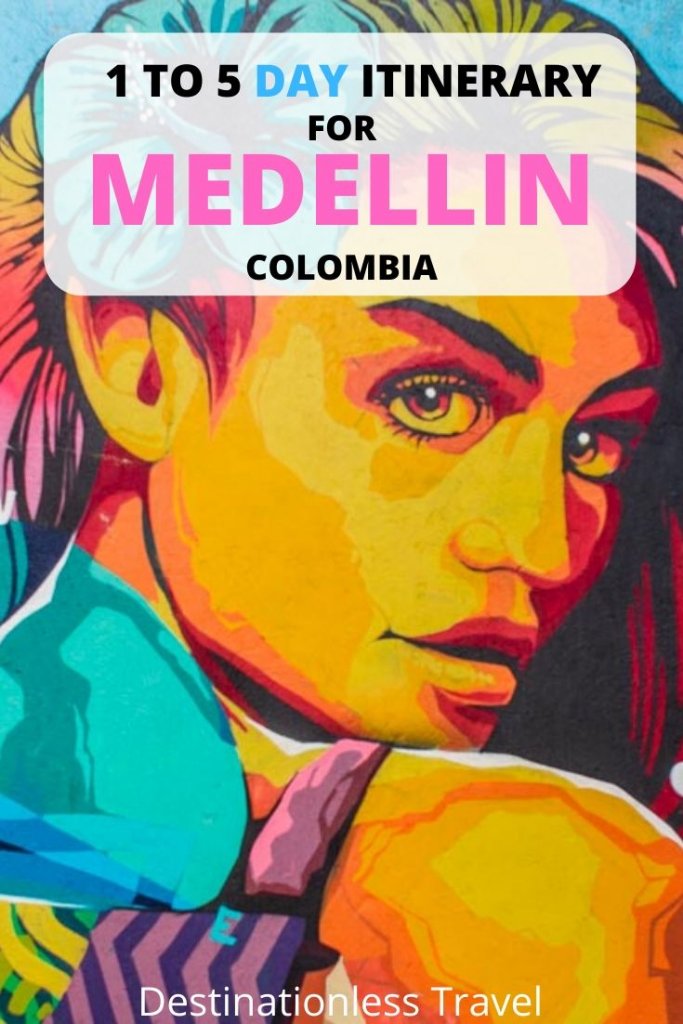 Medellin itinerary Pin