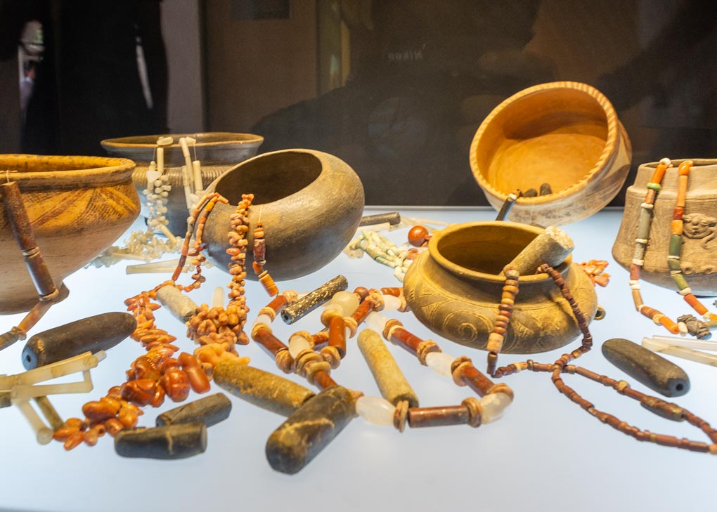 Artifacts in the Museo del Oro, Santa Marta