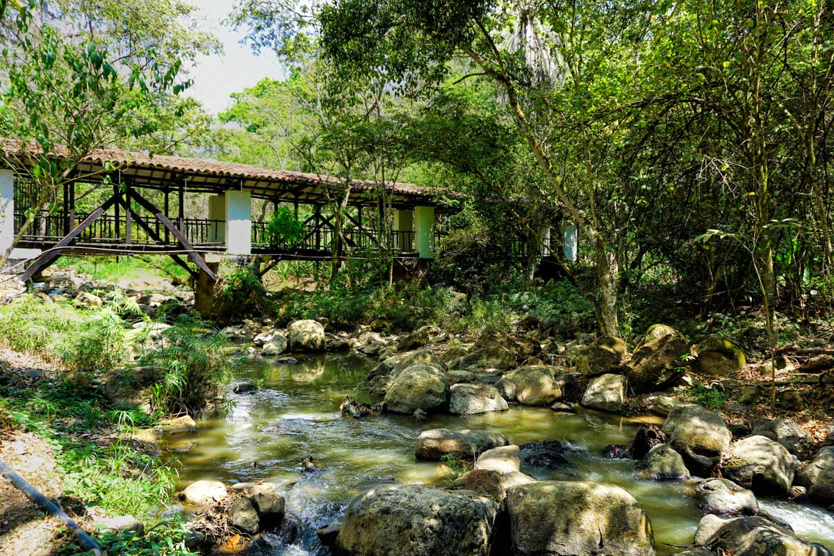 Parque Gallineral in San Gil, Colombia 