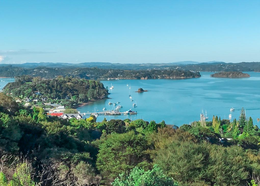 View from Flagstaff Hill in Russell