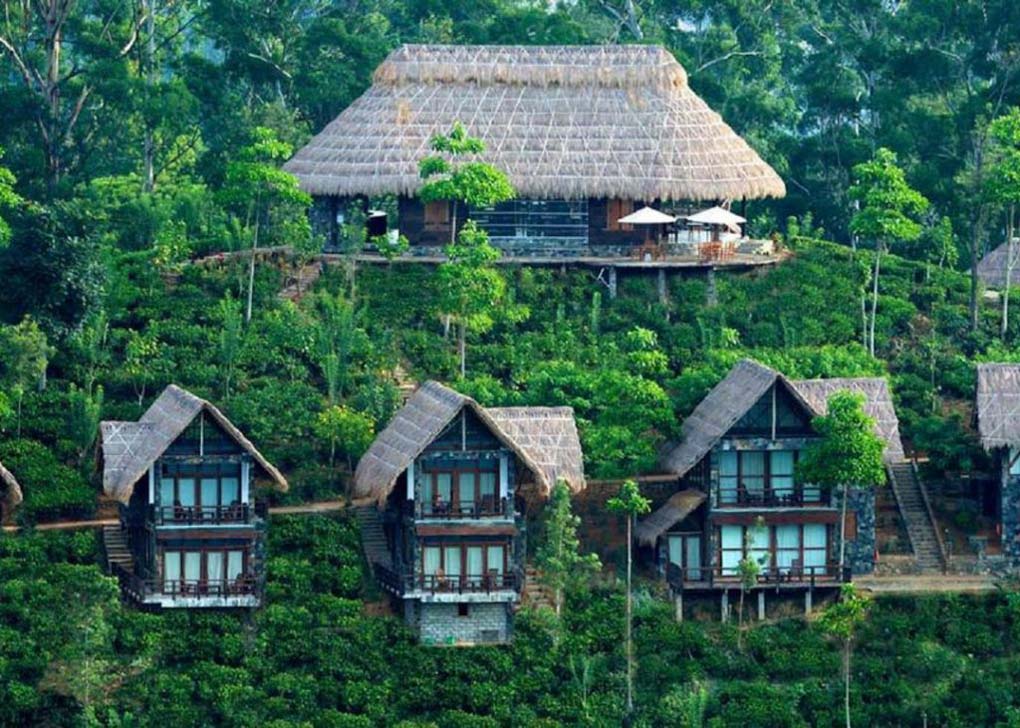 A birds eye view of the 98 Acres Resort and Spa in Ell, Sri Lanka