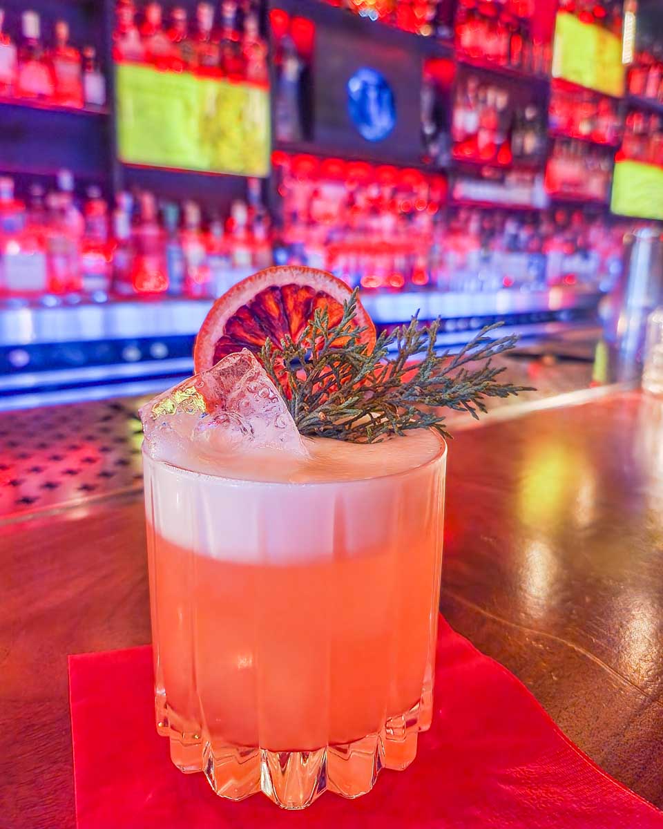 A cocktail at The Keefer in Vancouver