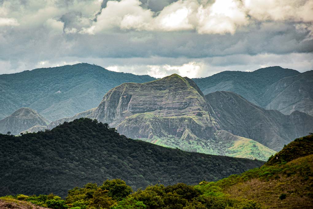 The mountains around Samaipata, Bolivia