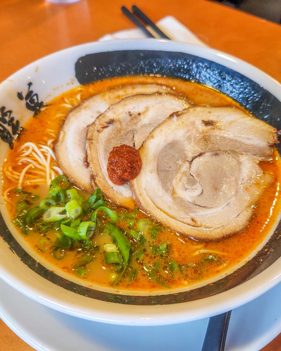 Ramen from Ramen Danbo in Vancouver, BC