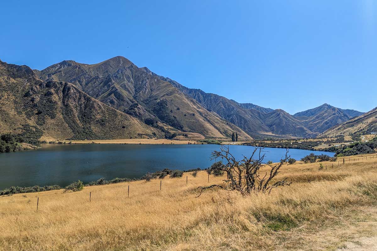 Views of Moke Lake along the Moke Lake Loop