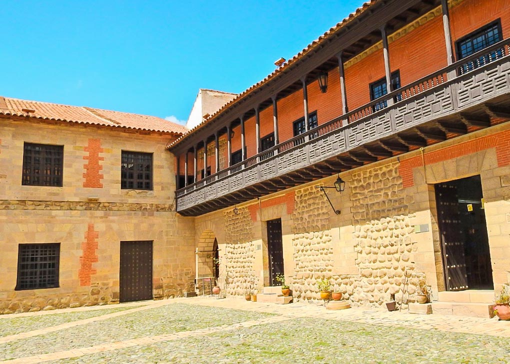 The inside of Casa Nacional de Moneda in Potosi