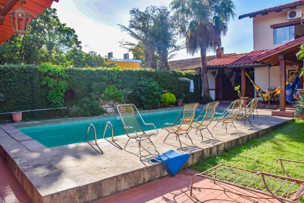 The pool at our hotel in Santa Cruz, Bolivia