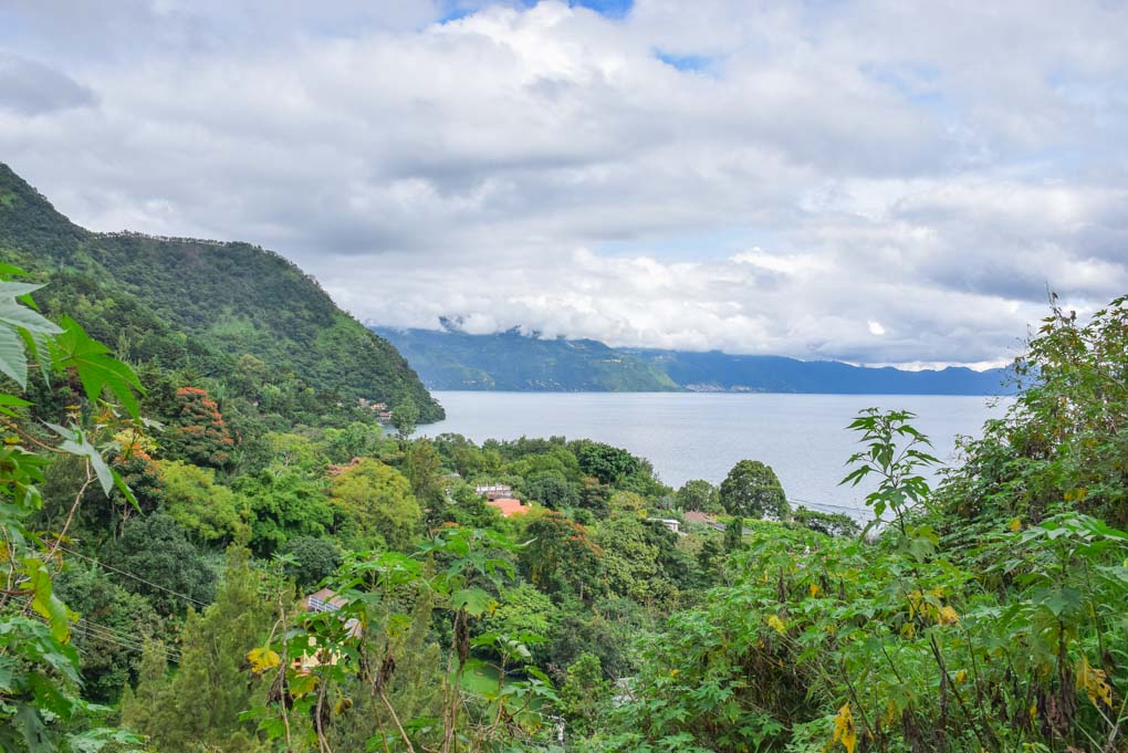Cerro Tzankujil nature reserve in Lake Atitlan, Guatemala