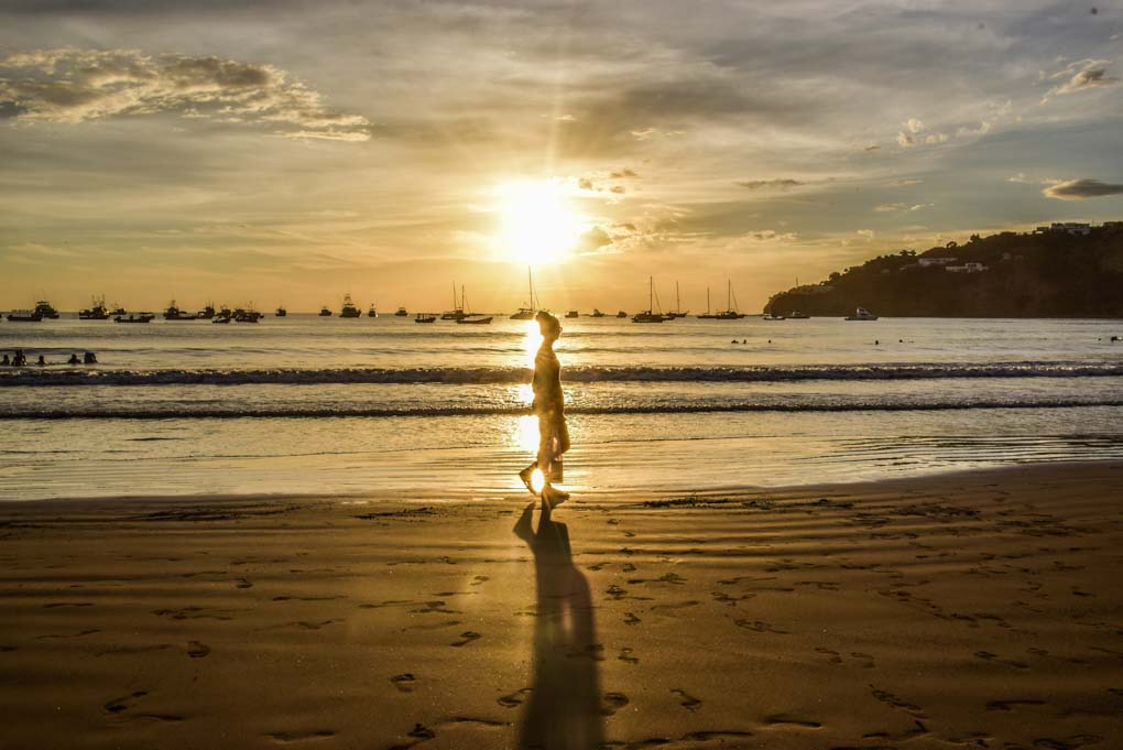 Sunset at San Juan del Sur, Nicaragua