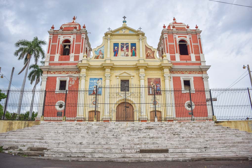 cathedral in central Leon, Nicaragua