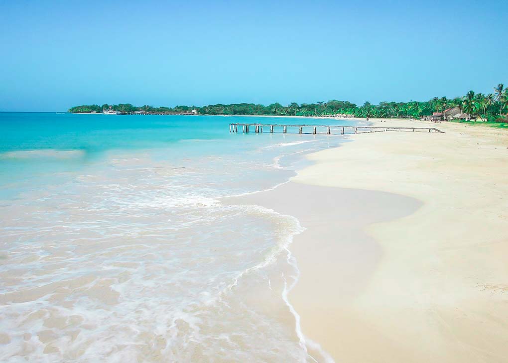 A beautiful beach on Little Corn, Nicaragua