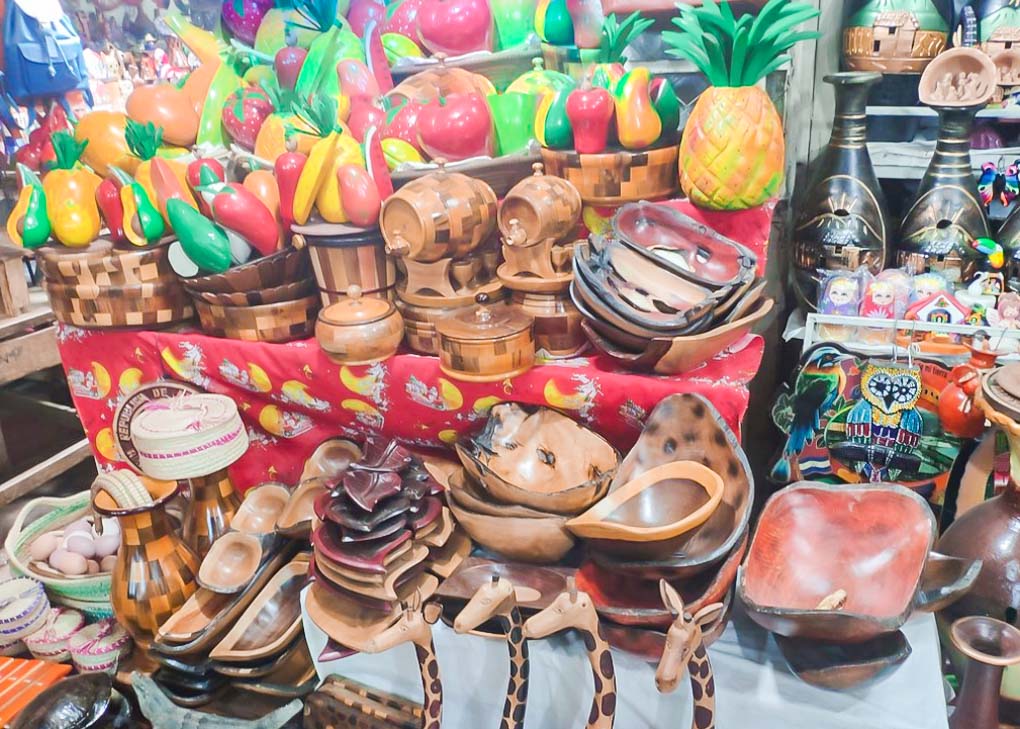 A stall at Mercado de Artisinal, Masaya, Nicaragua