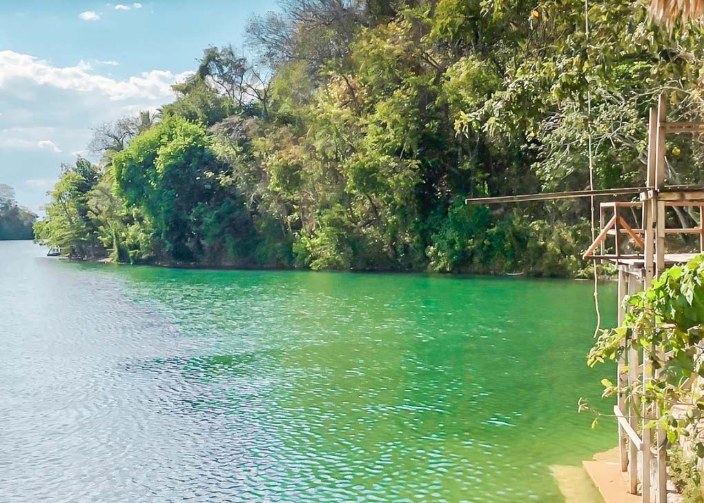 Jorge’s Rope Swing, Flores, Guatemala