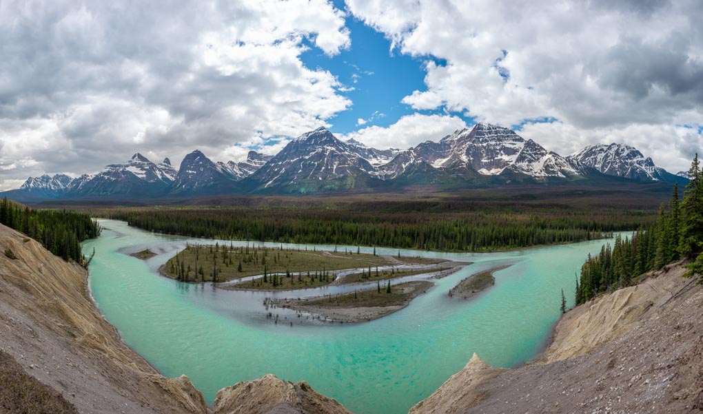 The Goats and Glacier Viewpoint, Canada, Icefields Parkway