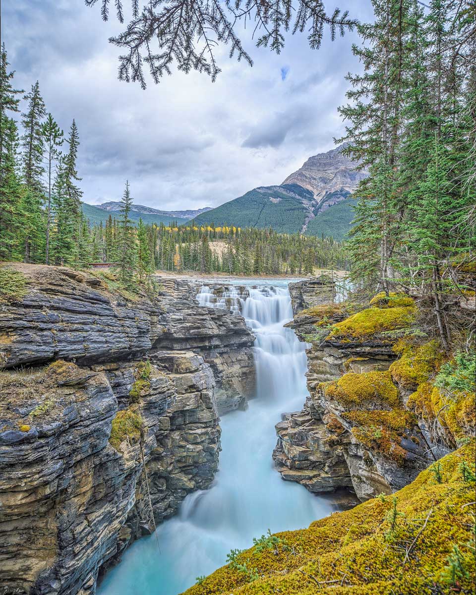 Athabasca Falls along the Icefields Parkway, Banff