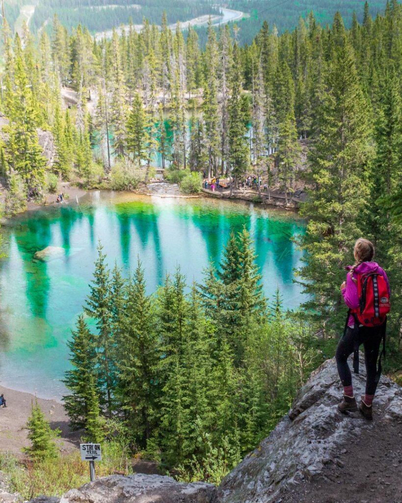Viewpoint of Grassi Lakes