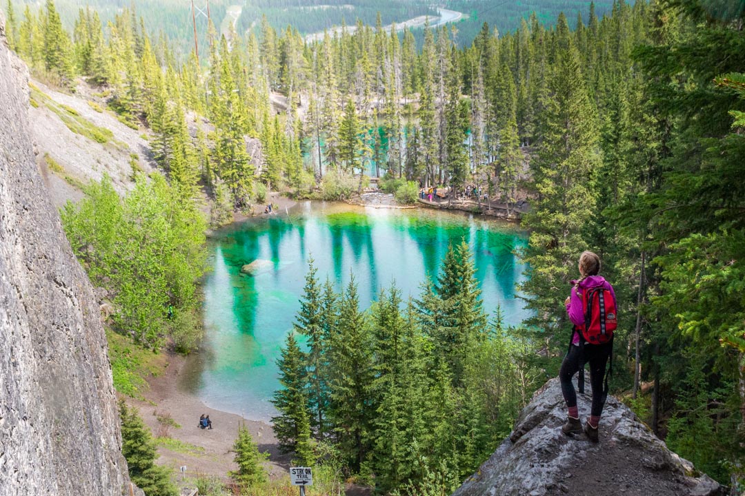 Viewpoint of Grassi Lakes