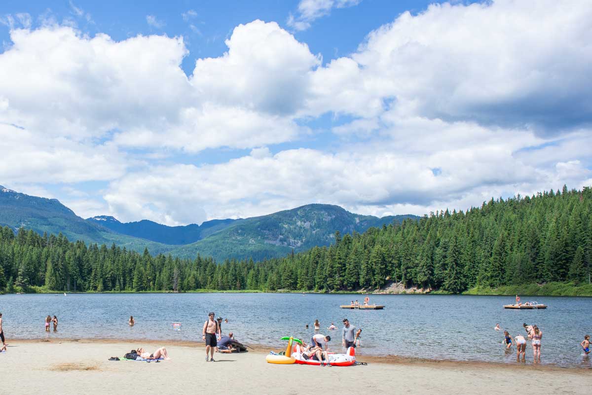Lost Lake in Whistler, BC
