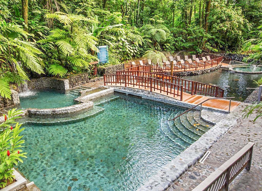 Ecotermales Hot Springs in La Fortuna, Costa Rica