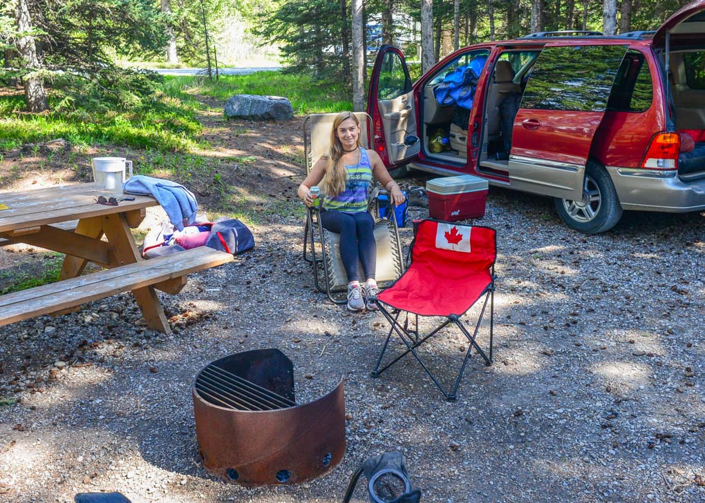 Camping in Radium
