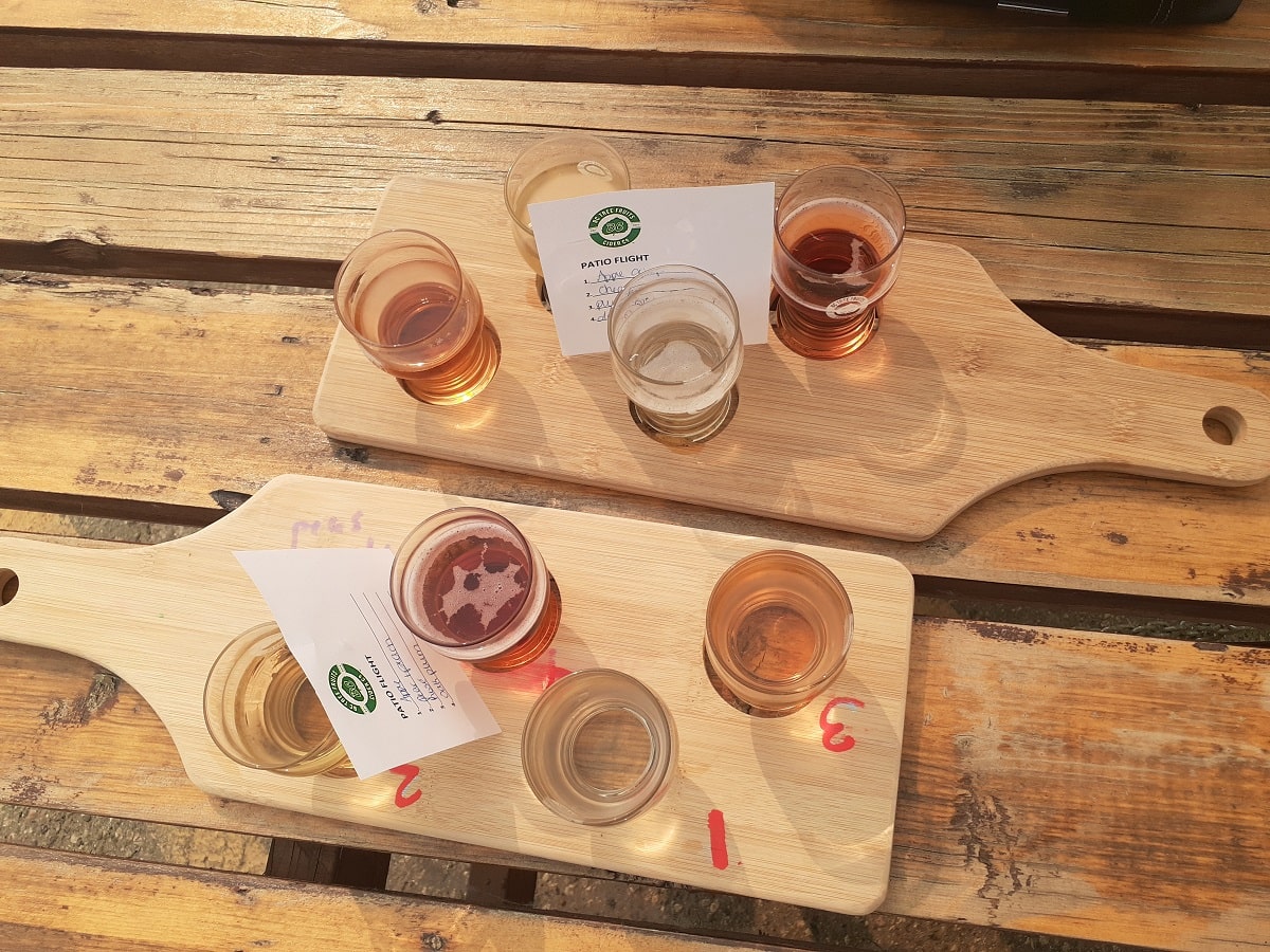 tasting flights in Kelowna, BC