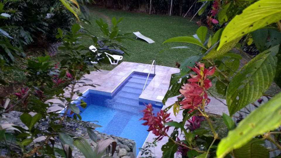 the pool at B&B Garden Grecia hotel in San Jose, Costa Rica