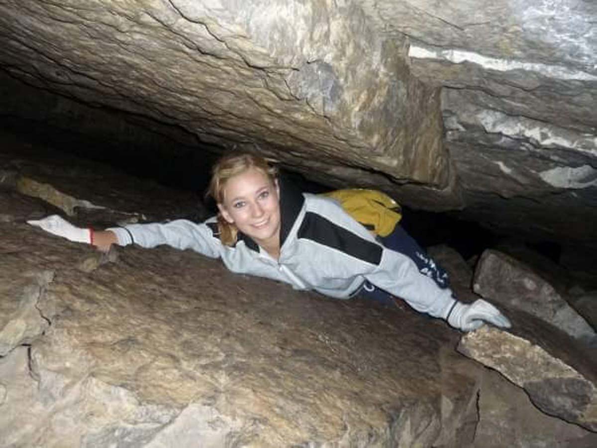 Caving in Canmore