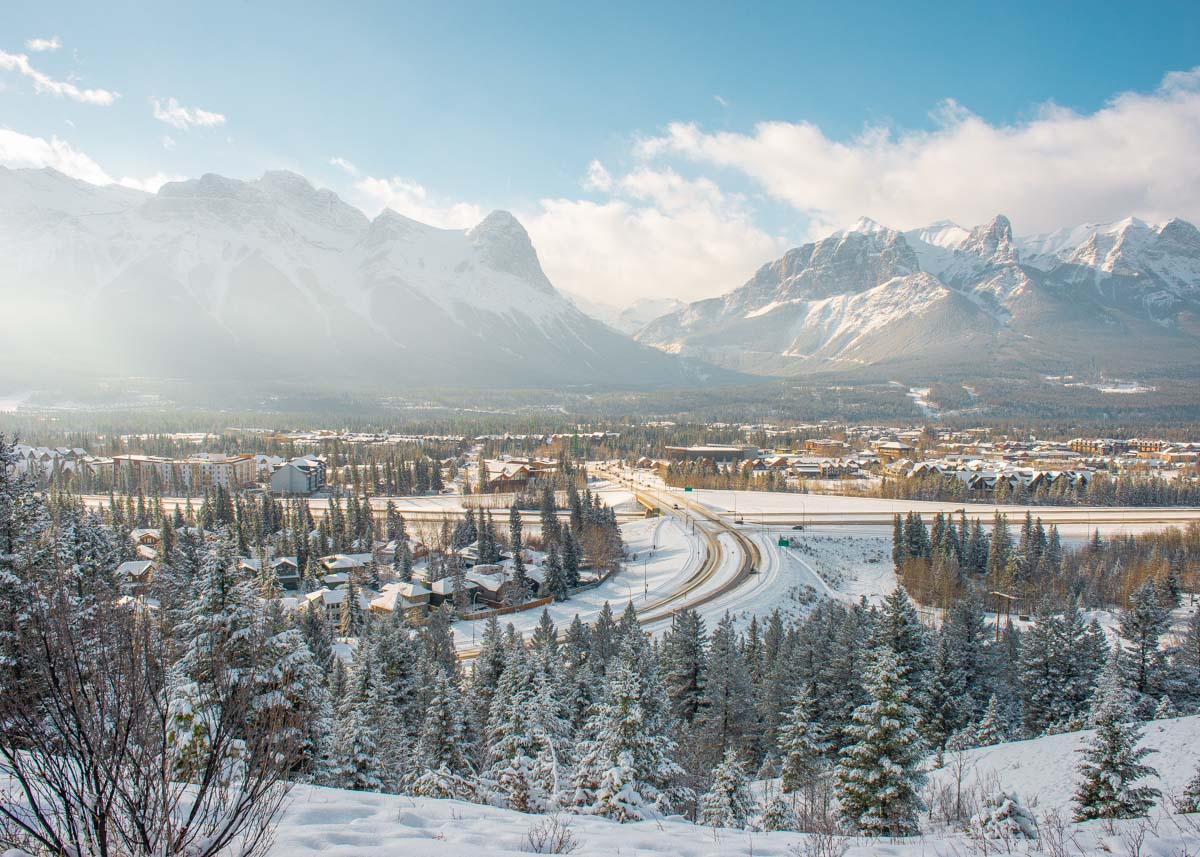 Views on the Hoodoo Trail in Canmore