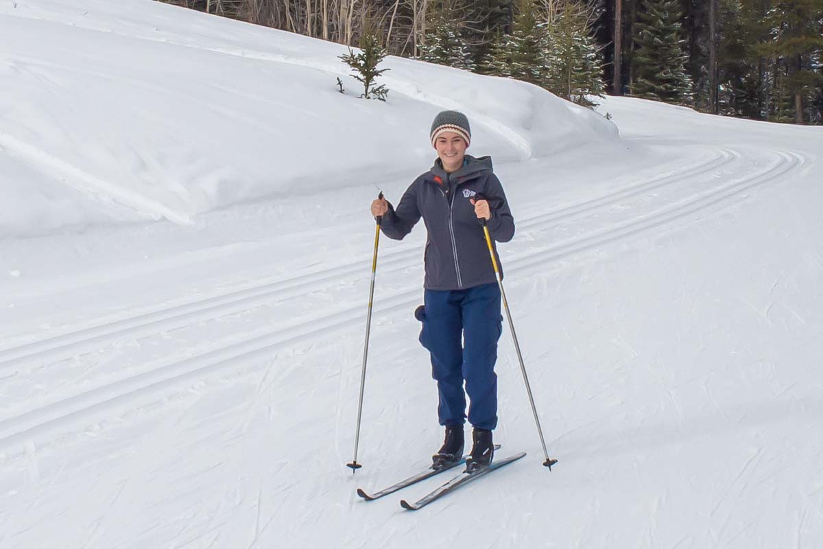 Cross country skiing in Revelstoke