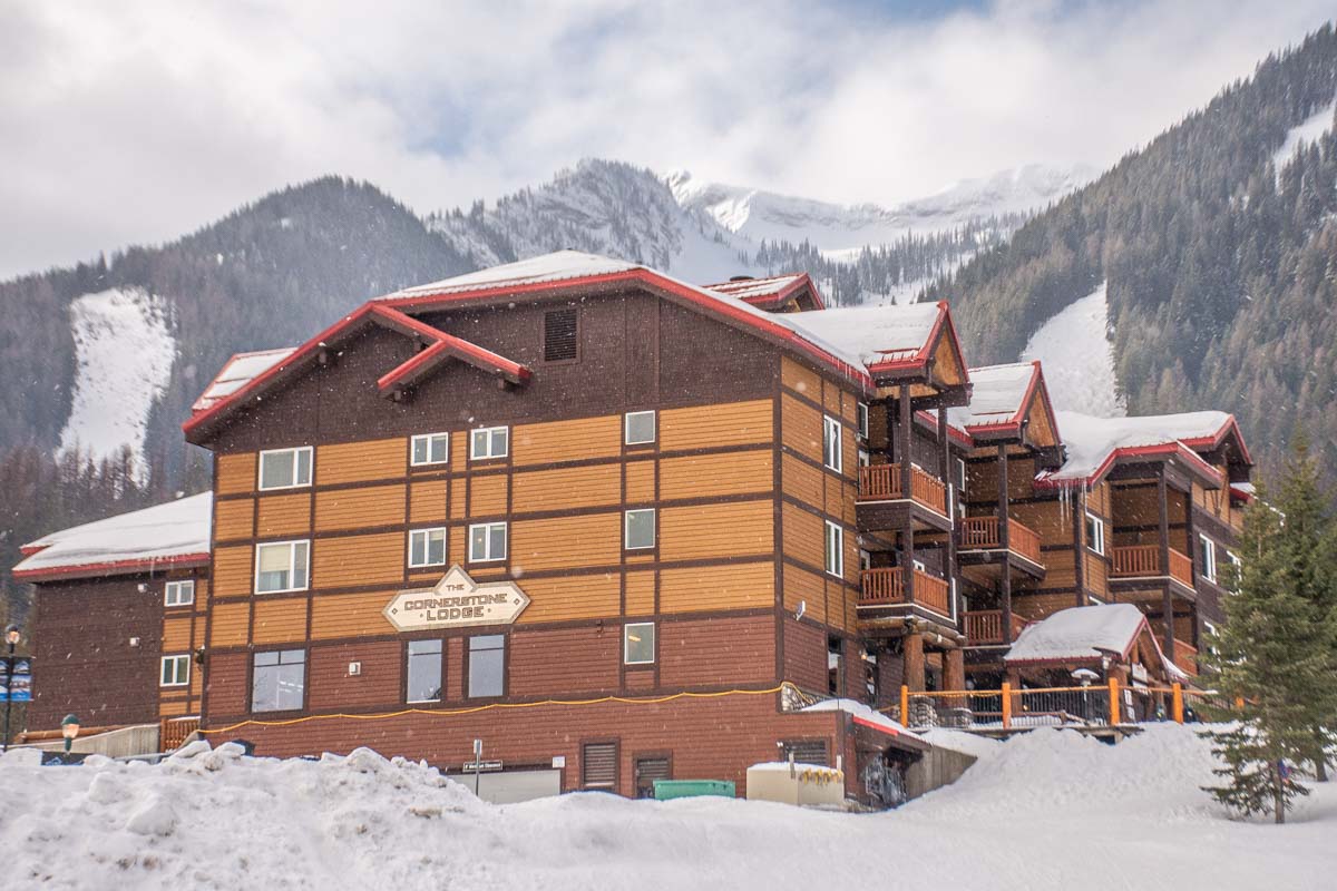 A hotel at Fernie Alpine Resort