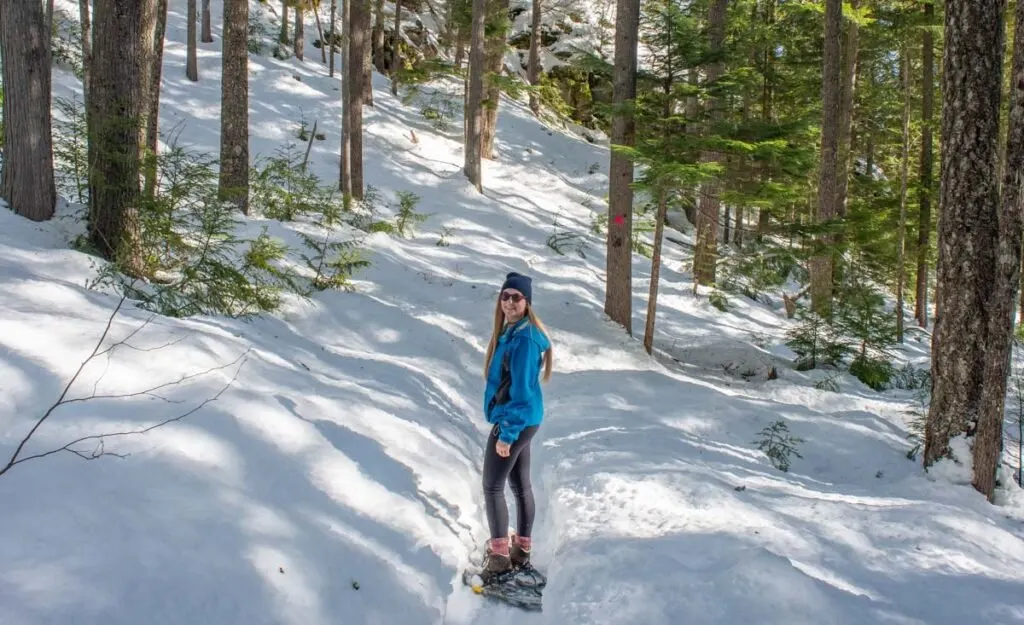 Snowshoeing in Whistler