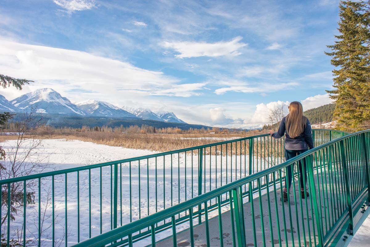 Walking around Golden at Beaver Lakes