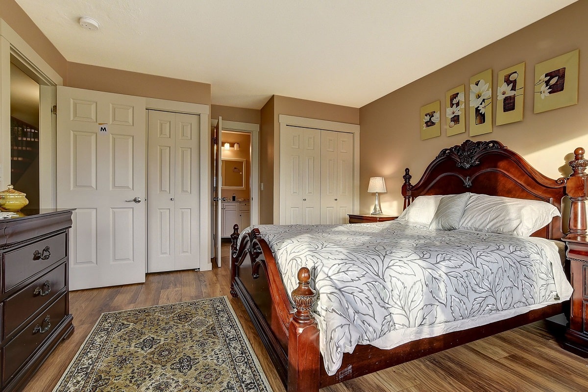 a room in the Rodee Homestay - one of the best places to stay in Kelowna