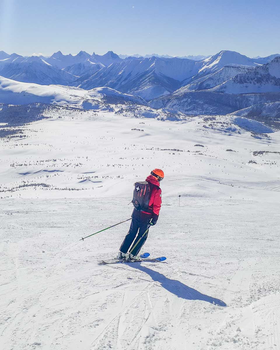 Skier at Sunshine Mountain Resort 2