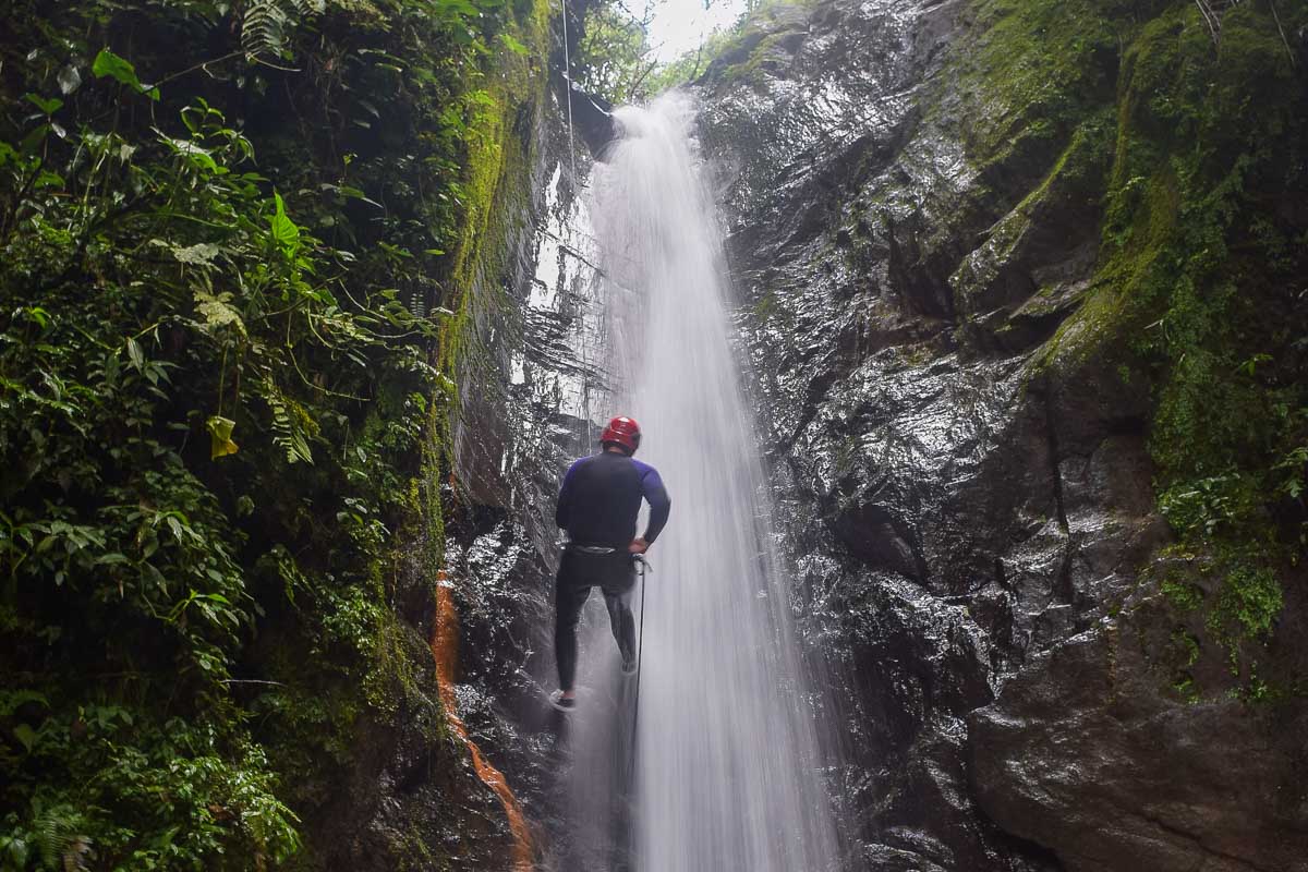Canyoning in Mexico