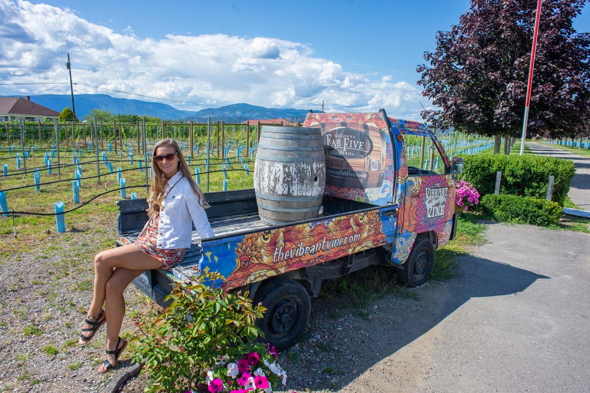 Hanging out at The Vibrant Vine Winery