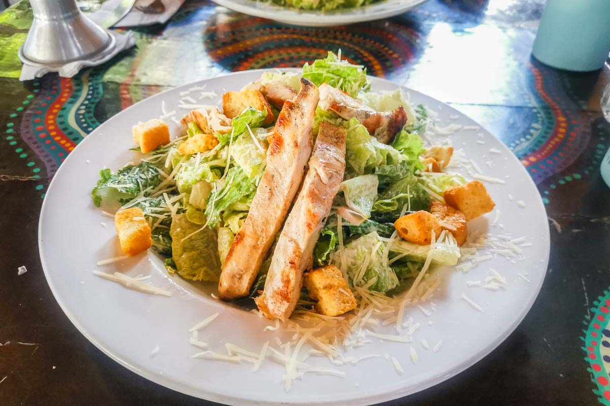 Salad at Margarita Grill