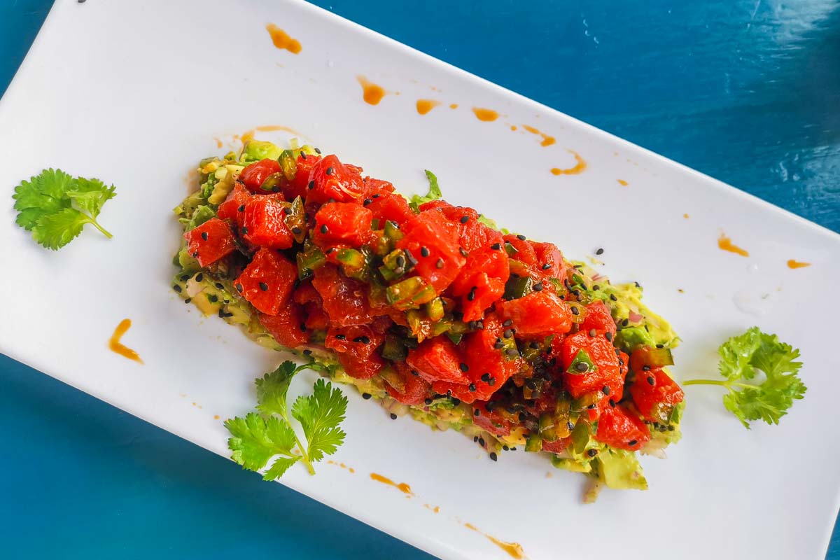 Moutaditos de Atun at Tuna Azul