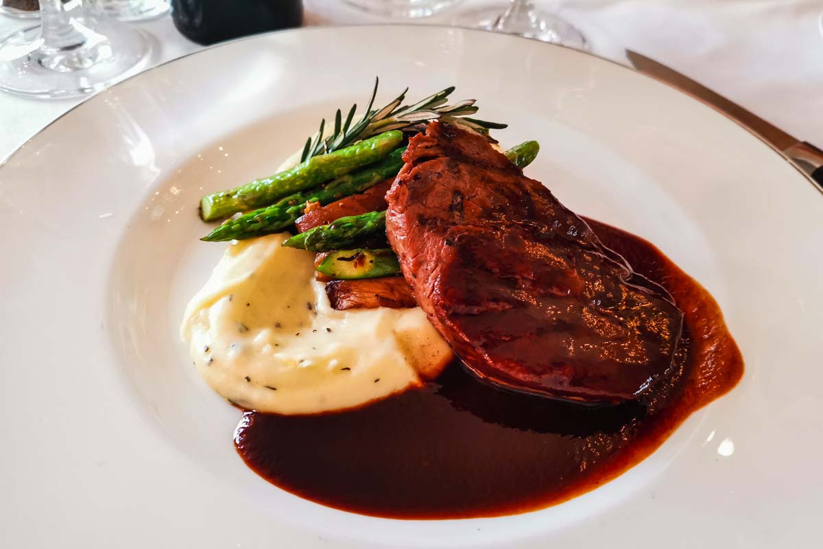 Steak at La Iguana Puerto Vallarta, Mexico