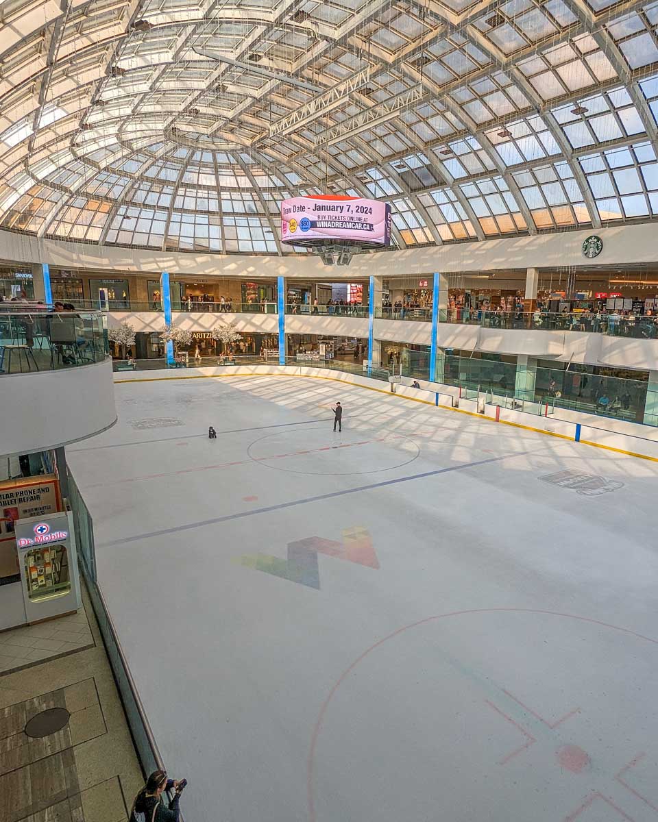 West Edmonton Mall ice rink