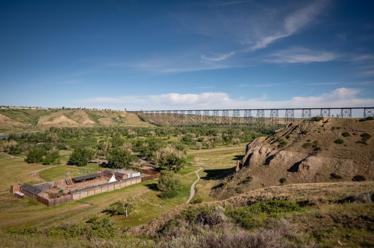 the Lethbridge high level ridge from afar - one of the best things to do in Lethbridge