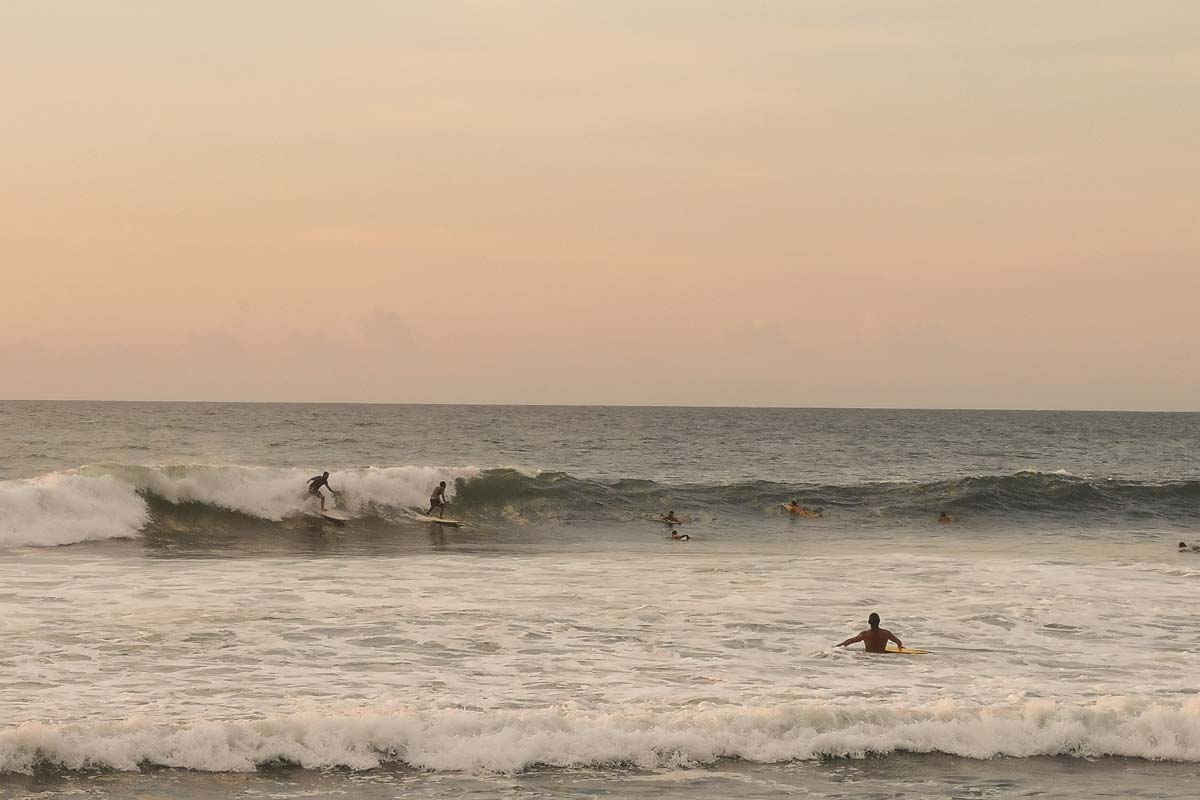 Surfing in Sayulita 