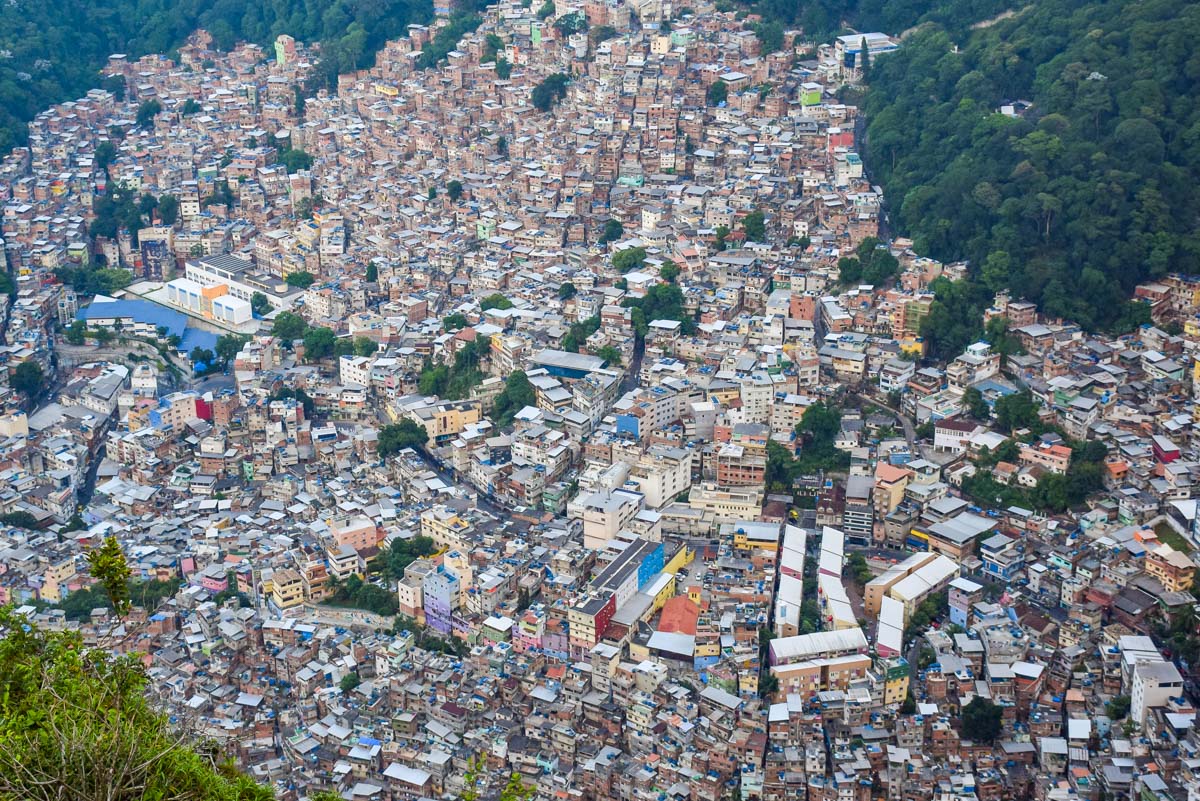 13. Tour through Rocinha Favela from above